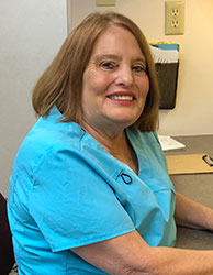 photo of staff pam